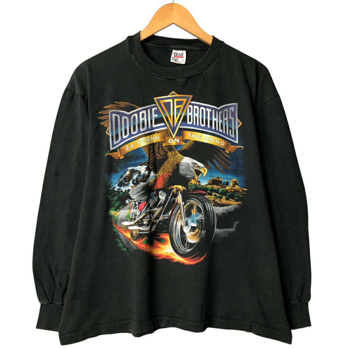 楽天市場】anvil（袖の長さ長袖）（Tシャツ・カットソー｜トップス