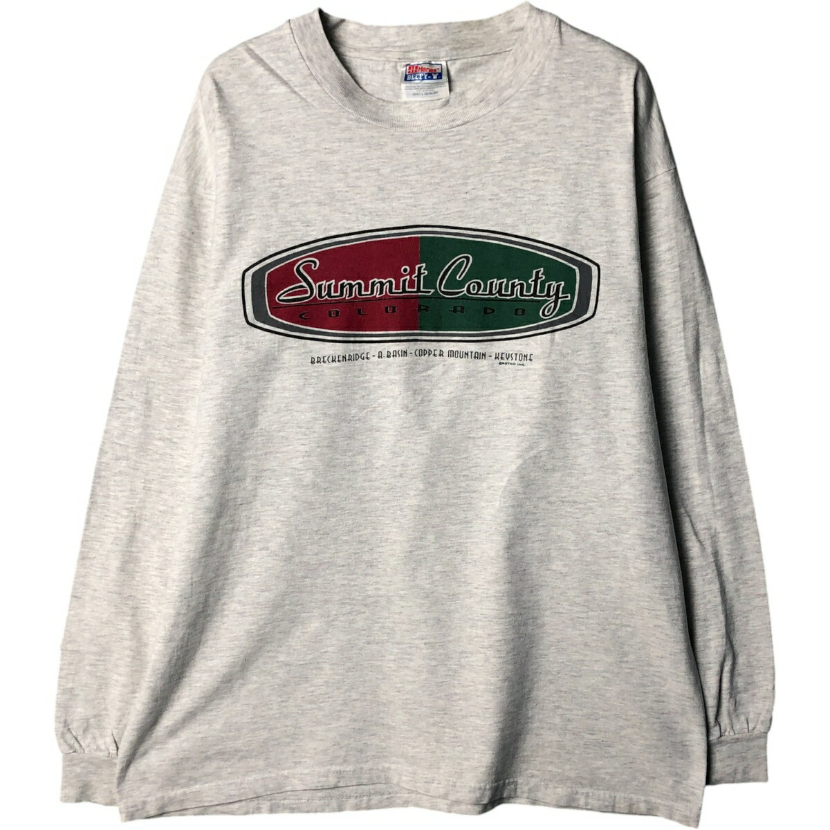 古着 90'S ヘインズ Hanes BEEFY-T ロングTシャツ ロンT メンズL相当 ヴィンテージ /eaa529860 【中古】 【250914】 【NH-2508】