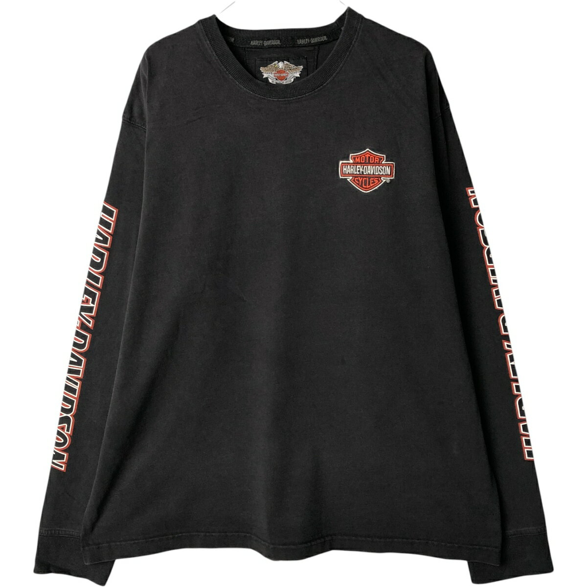 古着 ハーレーダビッドソン Harley-Davidson モーターサイクル ロングTシャツ ロンT メンズXL相当 /eaa529862 【中古】 【250914】 【NH-2508】