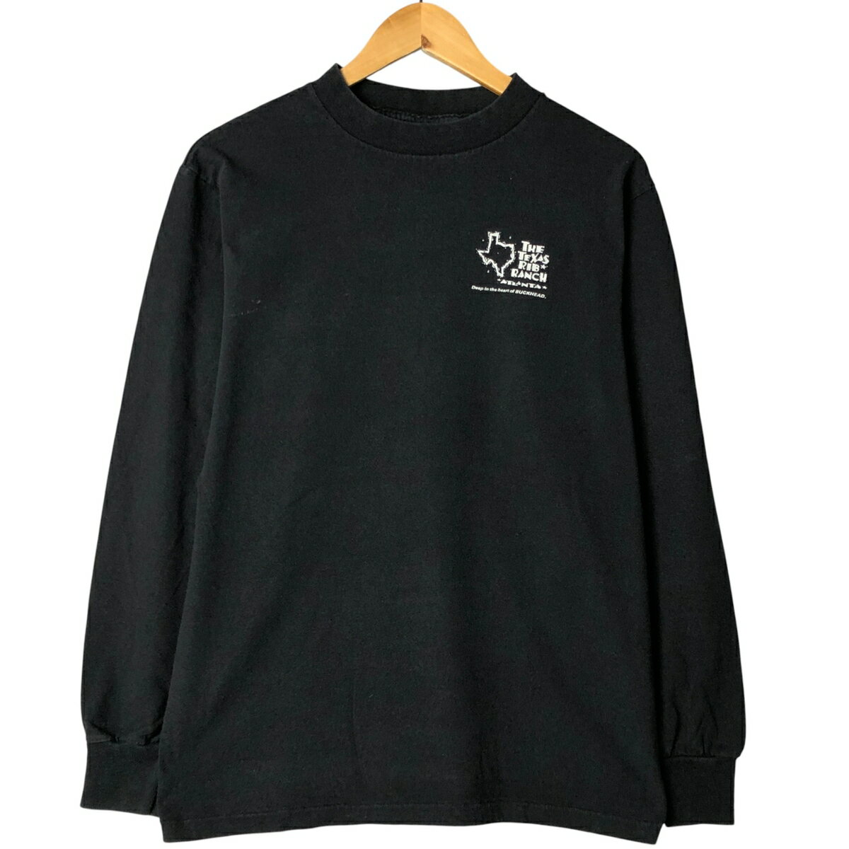 樂天商城 - 古着 90'S オールスポーツ ALL SPORT ロングTシャツ ロンT USA製 メンズM相当 ヴィンテージ /eaa529936 【中古】 【251006】 【SS2603_10】 ブラック系 春夏秋 【SS2606_30】