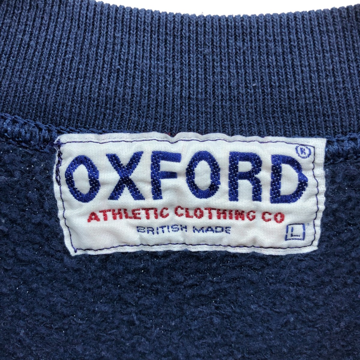 古着 OXFORD ATHLETIC CLOTHING CO カレッジスウェットシャツ トレーナー 英国製 メンズL相当 /eaa529946 【中古】 【250803】