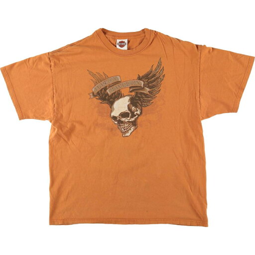 古着 00'S ハーレーダビッドソン Harley-Davidson ドクロ柄 スカル柄 モーターサイクル バイクTシャツ USA製 メンズXL相当 /eaa530069 【中古】 【250322】 古着 00'S ハーレーダビッドソン Harley-Davidson ドクロ柄 スカル柄 モーターサイクル バイクTシャツ USA製 メンズXL相当 /eaa530069 【中古】 【250322】