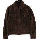 古着 ティンバーランド Timberland WEATHERGEAR Gジャンタイプ スエードレザージャケット レディースM相当 /eaa530220 【中古】 【250322】 【ADEL/アデル】