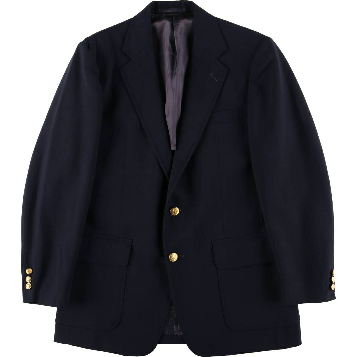 古着 スタンリーブラッカー stanley blacker 紺ブレザー テーラードジャケット メンズS相当 /eaa530482 【中古】 【250331】 【ss2601_10】(4.0)