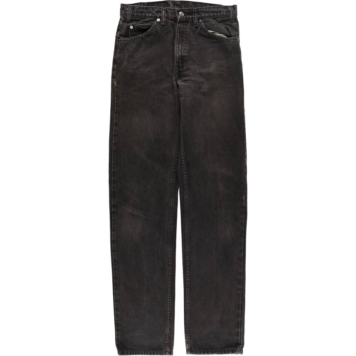 古着 リーバイス Levi's 505 REGULAR FIT STRAIGHT LEG ブラックデニム テーパードデニムパンツ メンズw30相当 /eaa530542 【中古】 【250322】 【ss2601_50】