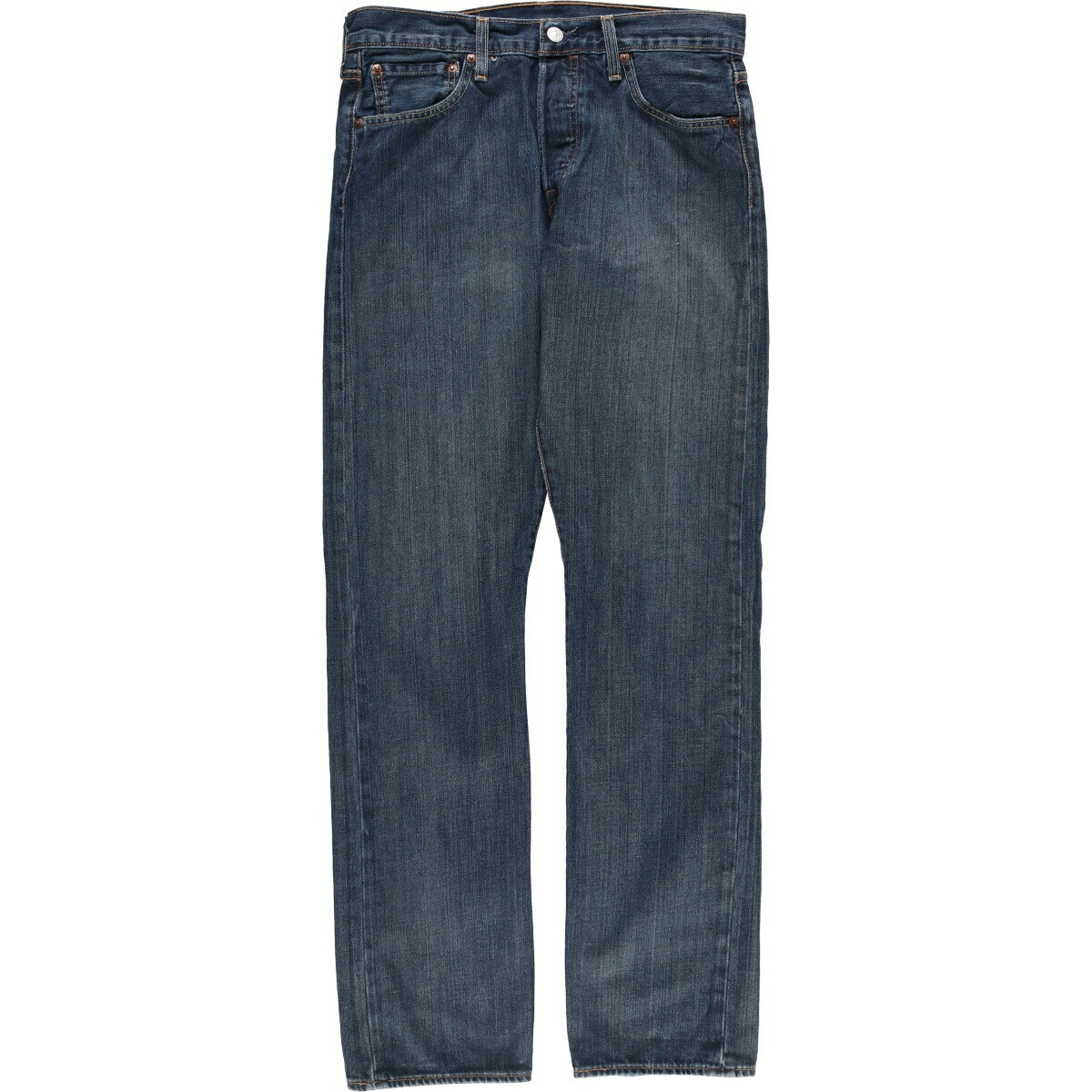 古着 リーバイス Levi's リーバイス501 ユーロモデル ストレートデニムパンツ メンズw31相当 /eaa531323 【中古】 【250324】 【ss2601_30】 ネイビー系 春夏秋冬