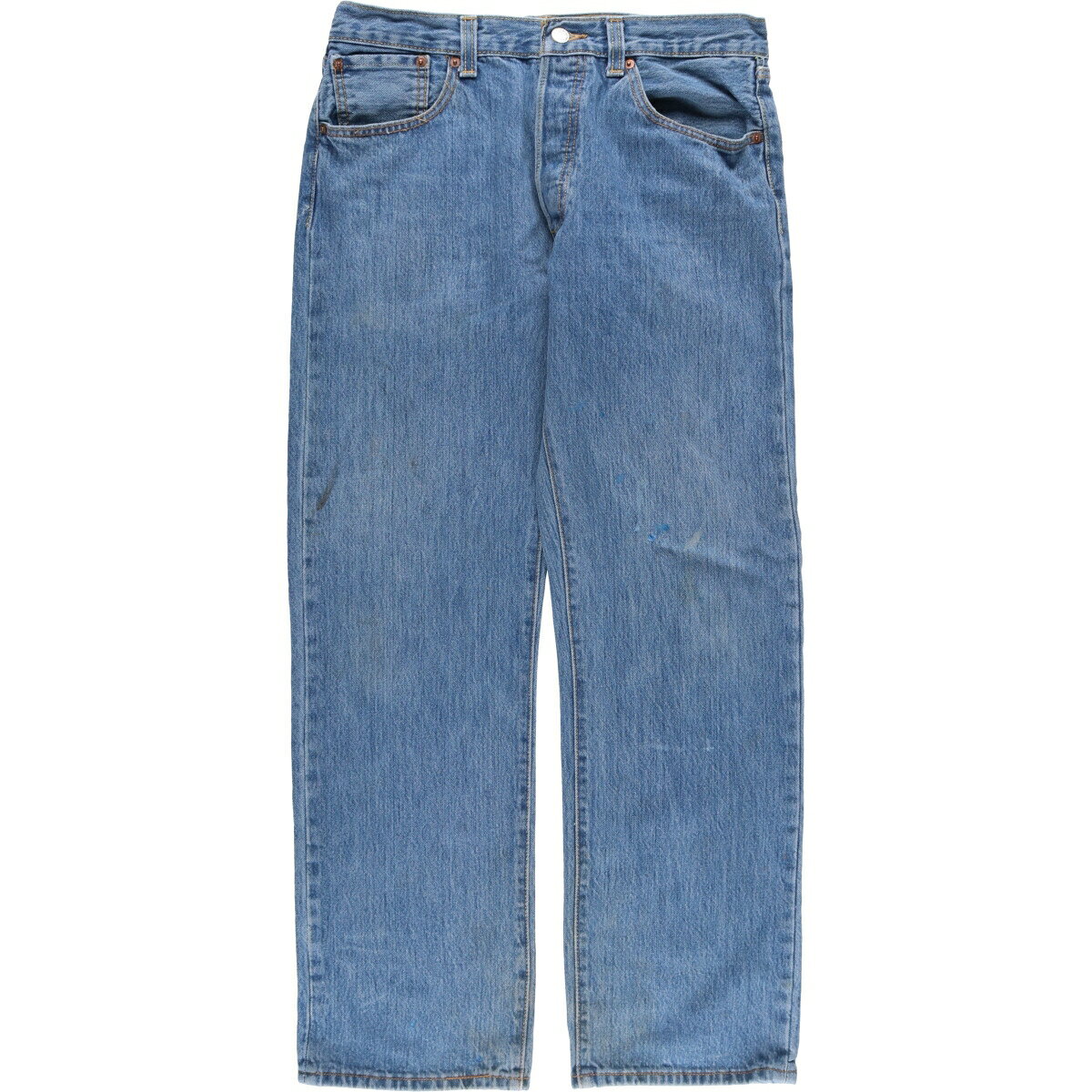 古着 00'S リーバイス Levi's 501 ストレートデニムパンツ メンズw33相当 /eaa531330 【中古】 【250324】 【ss2601_30】 ブルー系 春夏秋冬