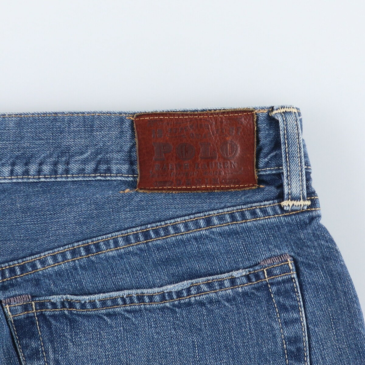 古着 ラルフローレン Ralph Lauren POLO RALPH LAUREN ストレートデニムパンツ メンズw36相当 /eaa531399 【中古】 【250327】 【SS2509_10】