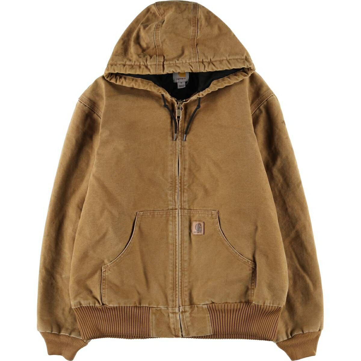 古着 カーハート Carhartt アクティブジャケット ダックフルジップパーカー メンズM相当 /eaa531444 【中古】 【250328】