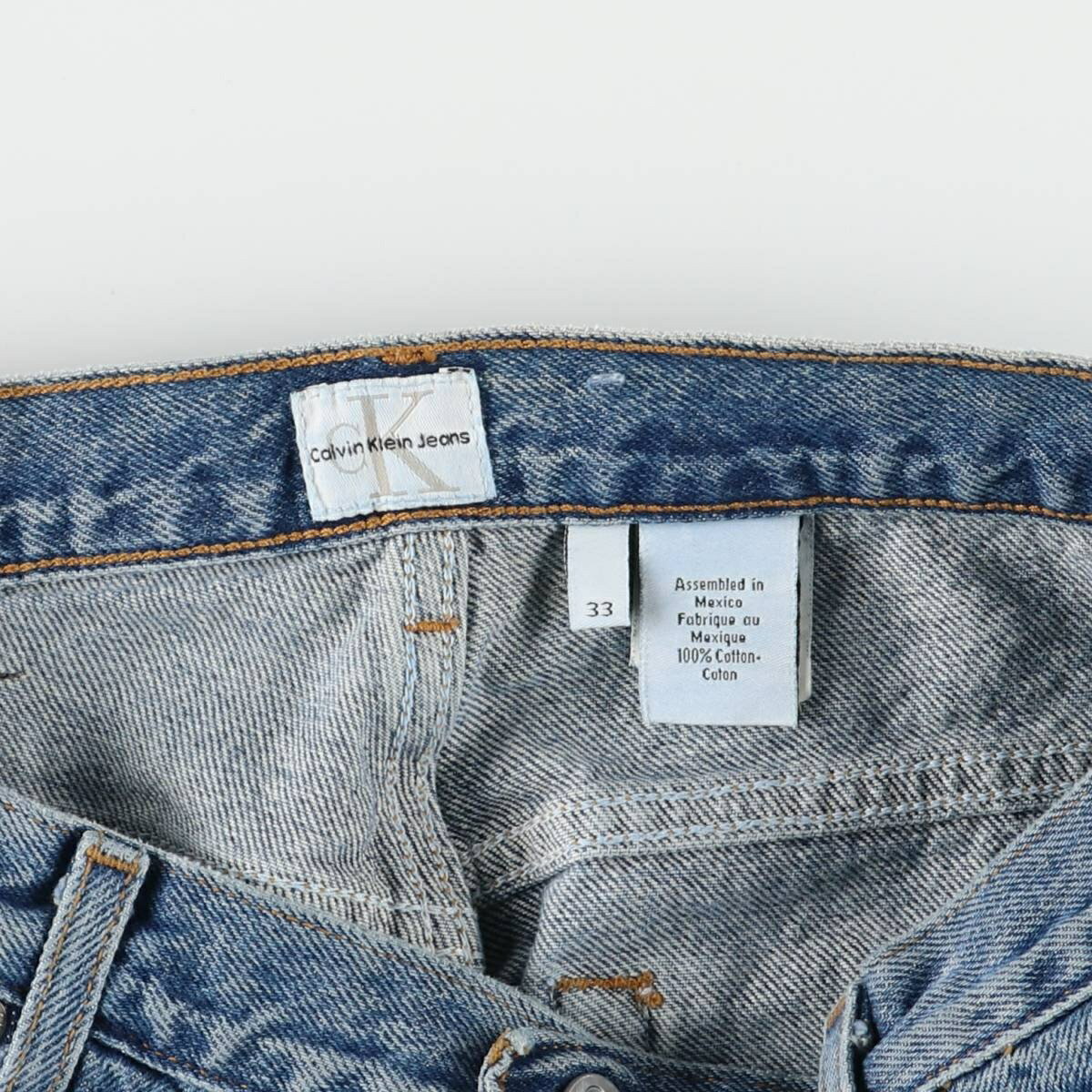古着 90~00'S カルバンクライン Calvin klein JEANS テーパードデニムパンツ メンズw32相当 ヴィンテージ /eaa531601 【中古】 【250324】 【SS2509_10】