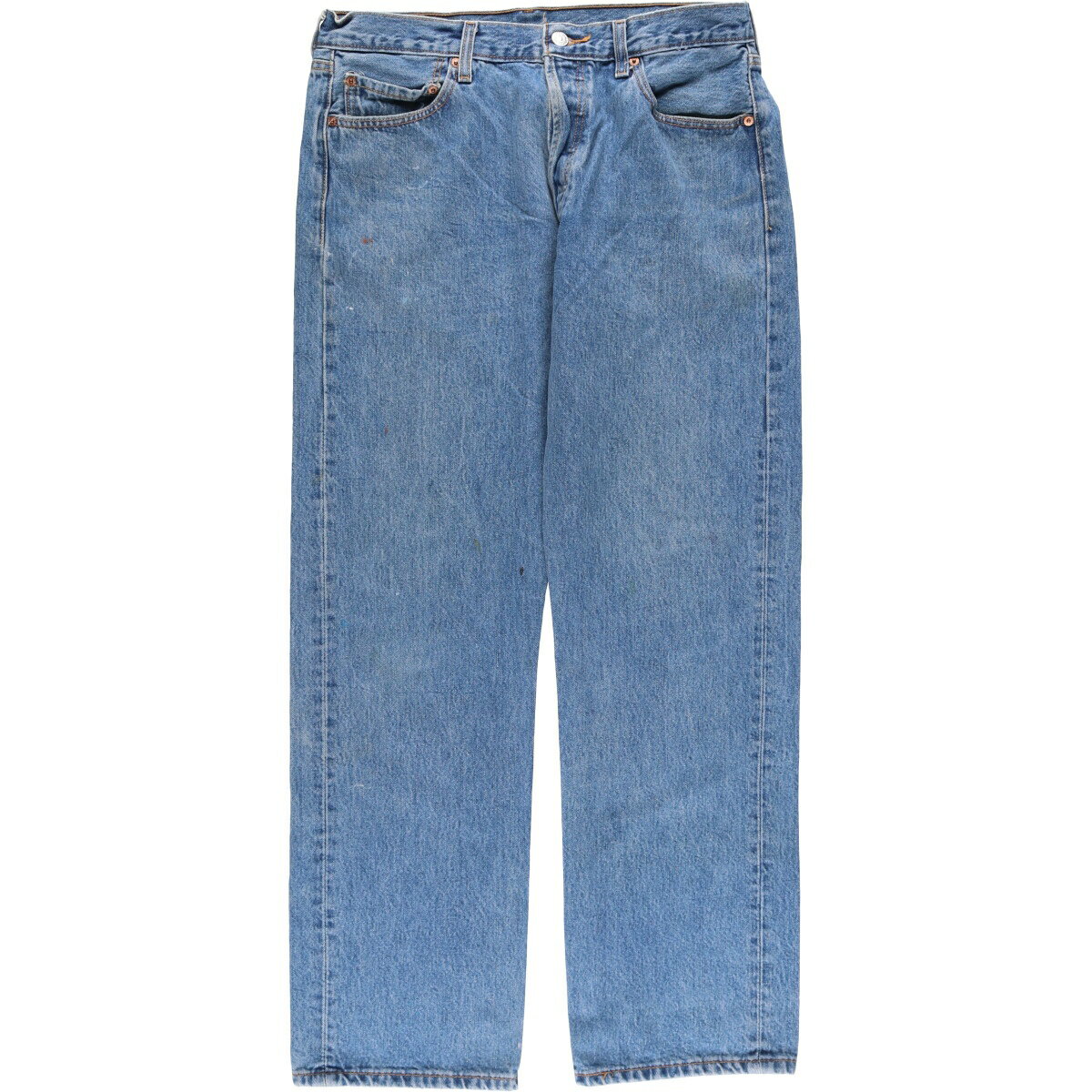 古着 リーバイス Levi's 501 ストレートデニムパンツ メンズw36相当 /eaa531606 【中古】 【250324】 【ss2601_30】 ブルー系 春夏秋冬