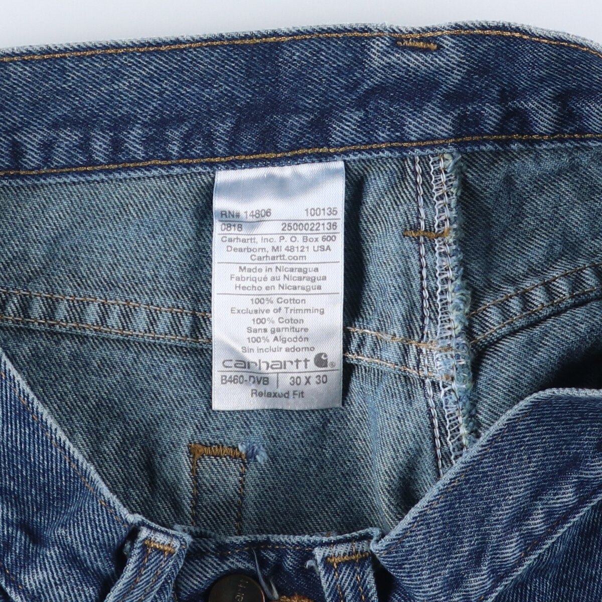 古着 カーハート Carhartt テーパードデニムパンツ メンズw31相当 /eaa531644 【中古】 【250329】