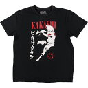 古着 NARUTO SHIPPUDEN ナルト疾風伝 はたけカカシ アニメ キャラクタープリントTシャツ メンズL相当 /eaa531922 【中古】 【250323】