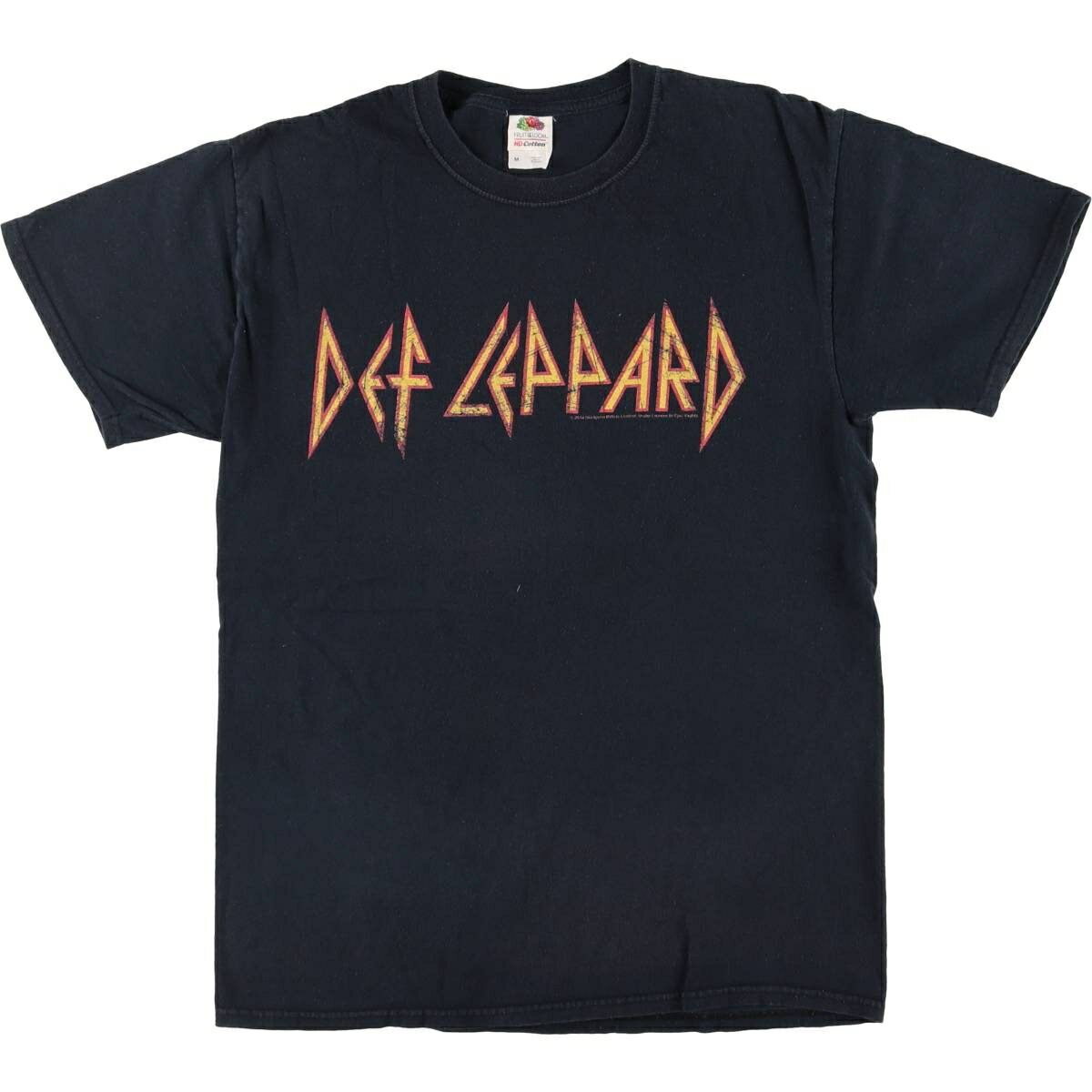 古着 フルーツオブザルーム FRUIT OF THE LOOM DEF LEPPARD デフレパード バンドTシャツ バンT メンズM相当 /eaa531983 【中古】 【250324】 【SS2509_30】(4.0)