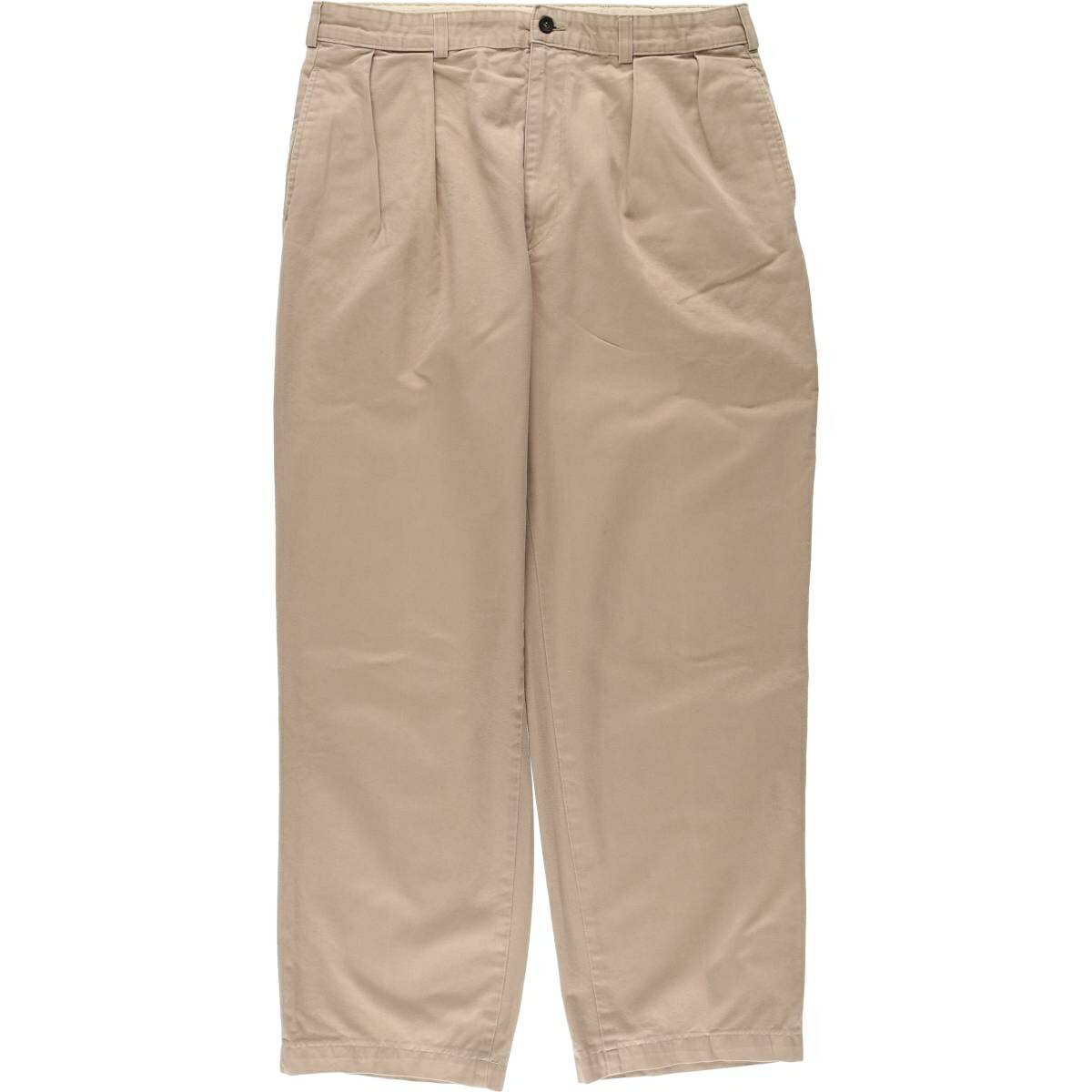 古着 ラルフローレン Ralph Lauren POLO RALPH LAUREN ツータック チノパンツ メンズw35相当 /eaa532136 【中古】 【250328】