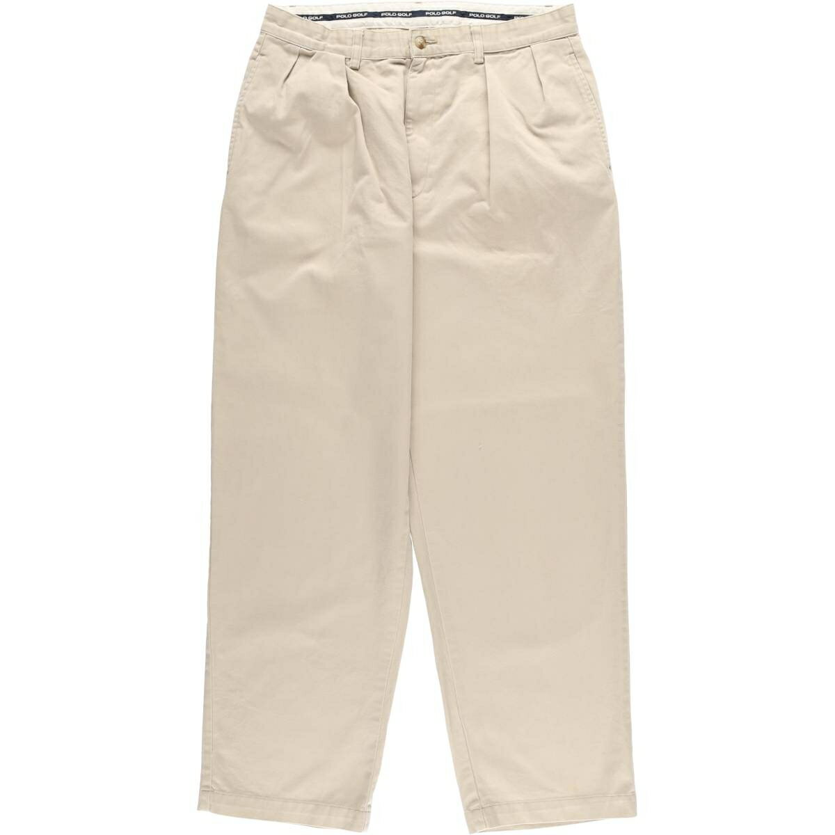 古着 ラルフローレン Ralph Lauren POLO GOLF ポロゴルフ ツータック チノパンツ メンズw32相当 /eaa532152 【中古】 【250326】 【ss2601_10】