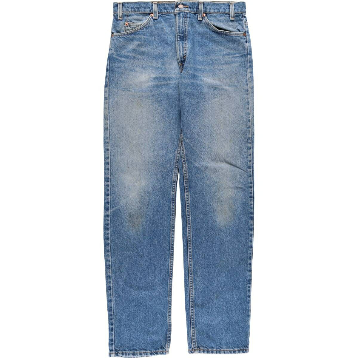 古着 90'S リーバイス Levi's 505 REGULAR FIT STRAIGHT LEG オレンジタブ テーパードデニムパンツ USA製 メンズw34相当 ヴィンテージ /eaa532189 【中古】 【250329】
