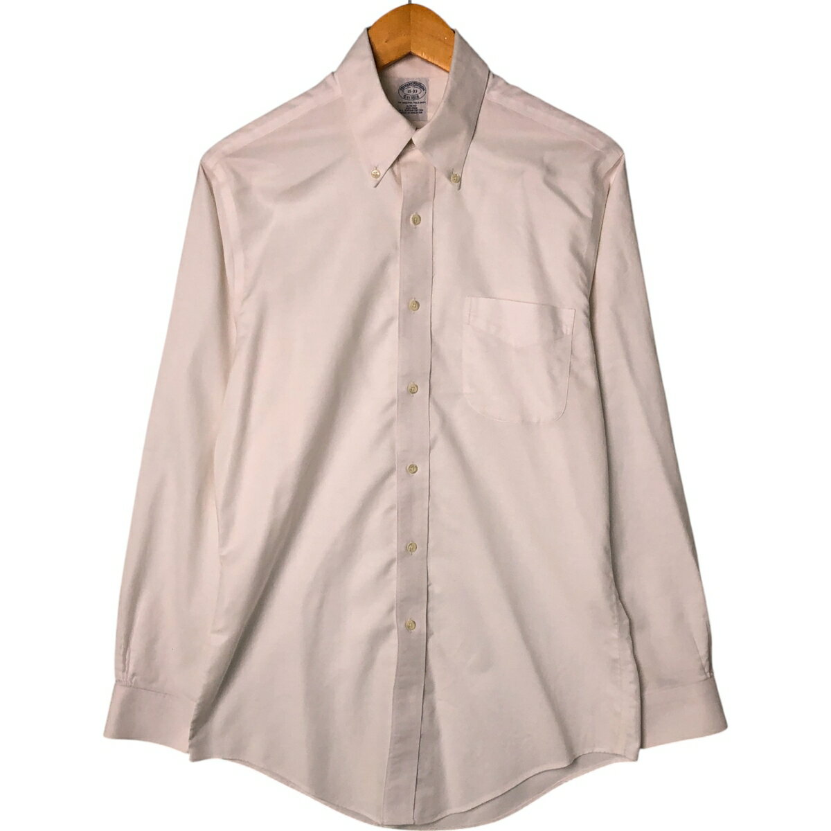 乐天商城 - 古着 ブルックスブラザーズ Brooks Brothers Est.1818 長袖 ボタンダウンシャツ メンズL相当 /eaa532227 【中古】 【250328】 【NL2503】 【SS2606_50】