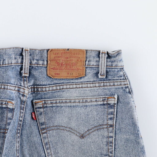 古着 90'S リーバイス Levi's 550-4891 テーパードデニムパンツ USA製 メンズw32相当 ヴィンテージ /eaa532390 【中古】 【250330】 【SS2509_10】