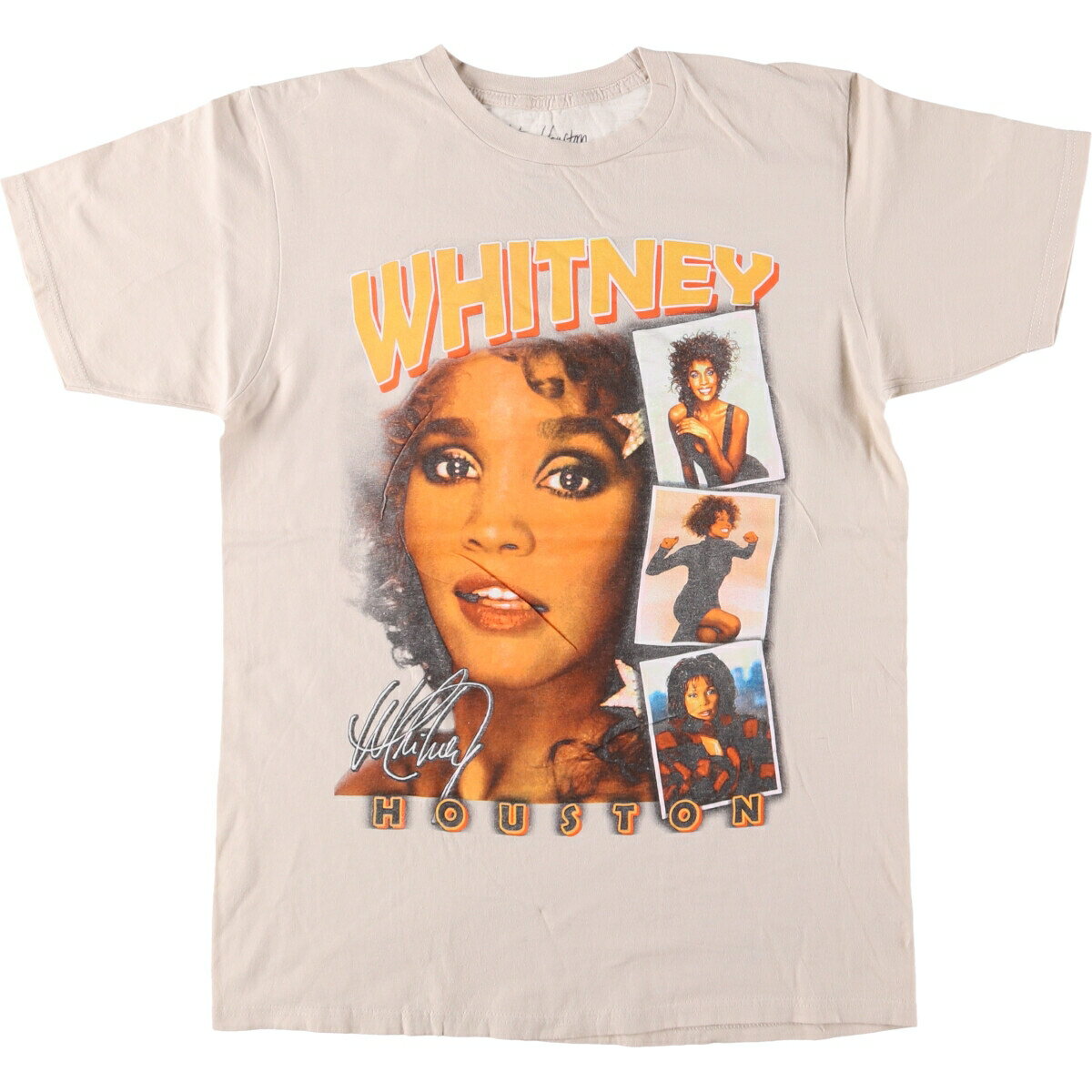 古着 WHITNEY HOUSTON ホイットニーヒューストン ラップTシャツ ラップT メンズM相当 /eaa532472 【中古】 【250329】 【SS2509_30】(4.0)