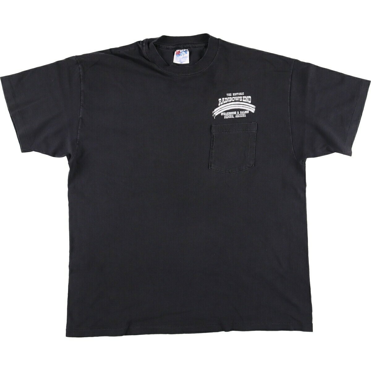 古着 90'S ヘインズ Hanes RAINBOWS END バックプリント アドバタイジングTシャツ USA製 メンズXL相当 ヴィンテージ /eaa532883 【中古】 【250330】 【SS2603_10】