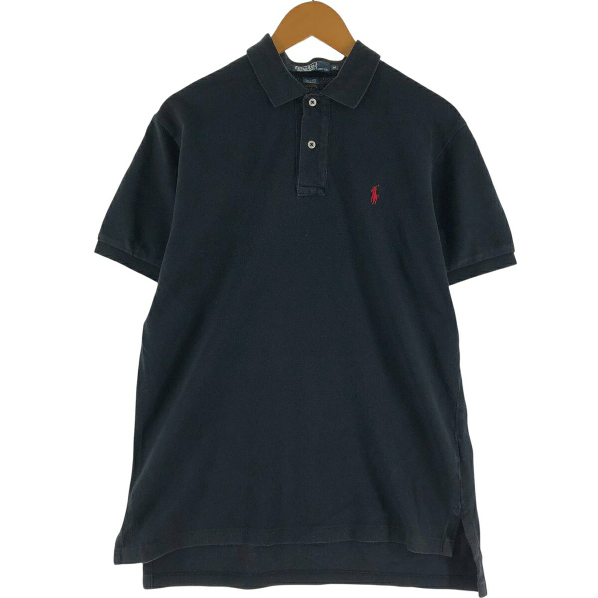 商品詳細 ブランド・Ralph Lauren・ラルフローレン・ 特徴・レギュラーカラー・半袖・ モデル/形状・POLO by Ralph Lauren ・半袖 ポロシャツ・ 素材・コットン:100%・ 色・ブラック系 黒色・ 柄・無地・ワン...
