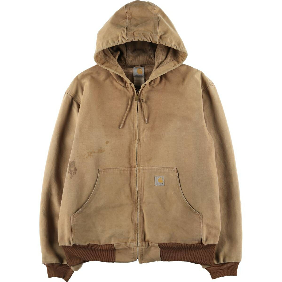 古着 カーハート Carhartt アクティブジャケット ダックフルジップパーカー メンズXL相当 /eaa533318 【中古】 【250404】
