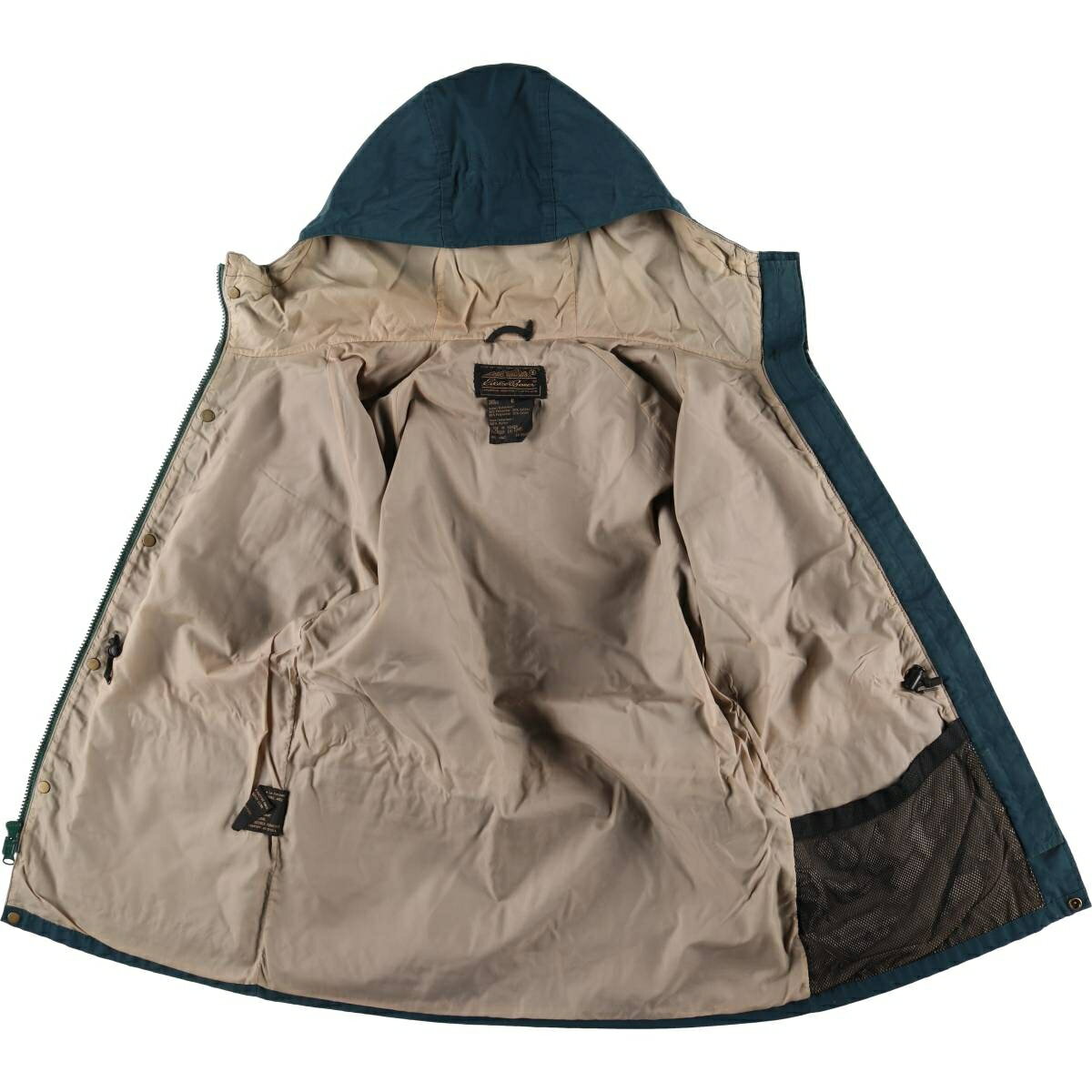 古着 80~90'S エディーバウアー Eddie Bauer 黒タグ マウンテンパーカー シェルジャケット メンズM相当 ヴィンテージ /eaa533369 【中古】 【250407】