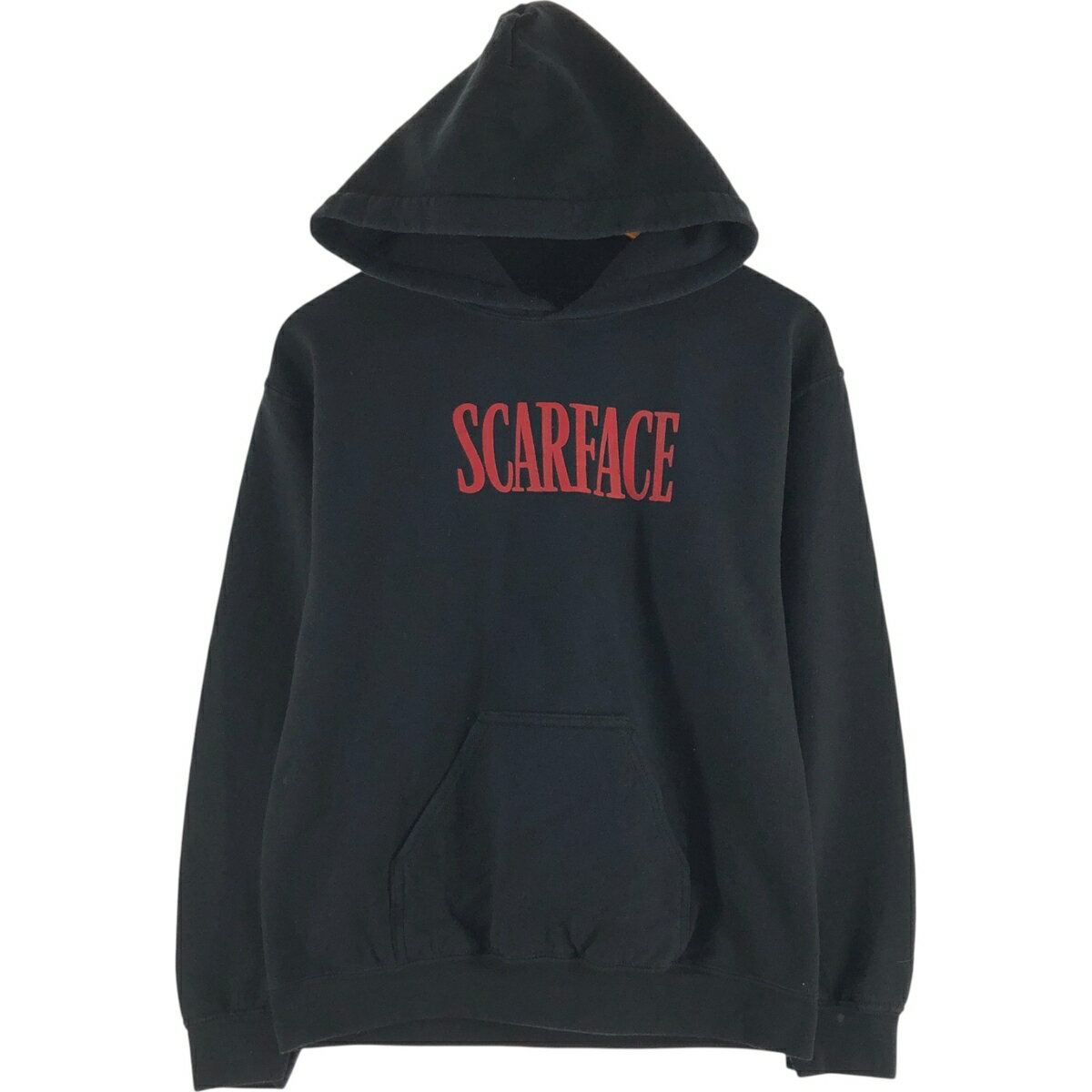 古着 Scarface スカーフェイス バックプリント ムービー スウェットプルオーバーパーカー メンズS相当 /eaa533589 【中古】 【250405】