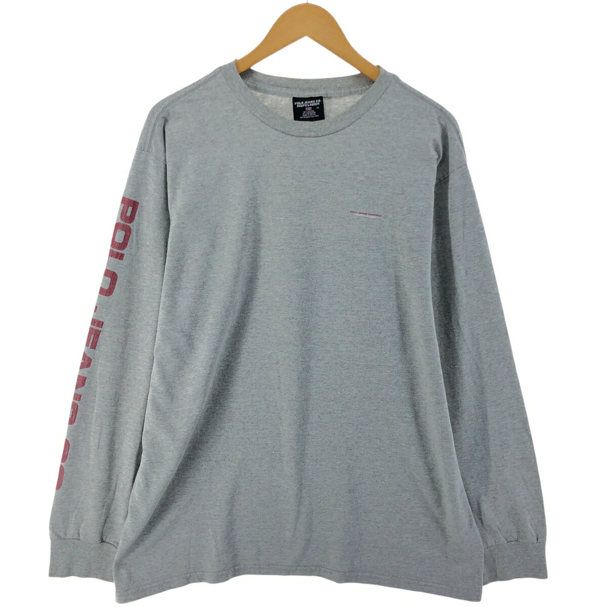 古着 ラルフローレン Ralph Lauren POLO JEANS COMPANY ロングTシャツ ロンT メンズXL相当 /eaa533781 【中古】 【250406】 【SS2512_10】