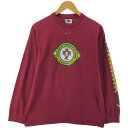 古着 00'S ナイキ NIKE TEAM ポルトガル代表 ロングTシャツ ロンT メンズM相当 /eaa533786 【中古】 【250406】