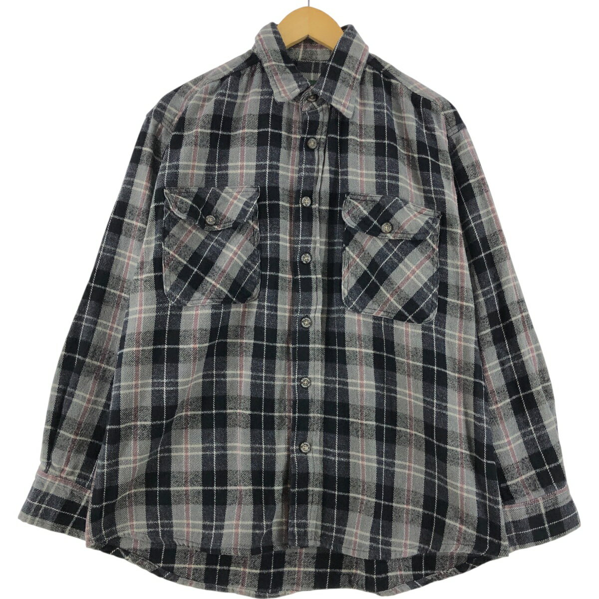 古着 stillwater supply co. 長袖 ヘビーネルチェックシャツ メンズL相当 /eaa533877 【中古】 【250329】