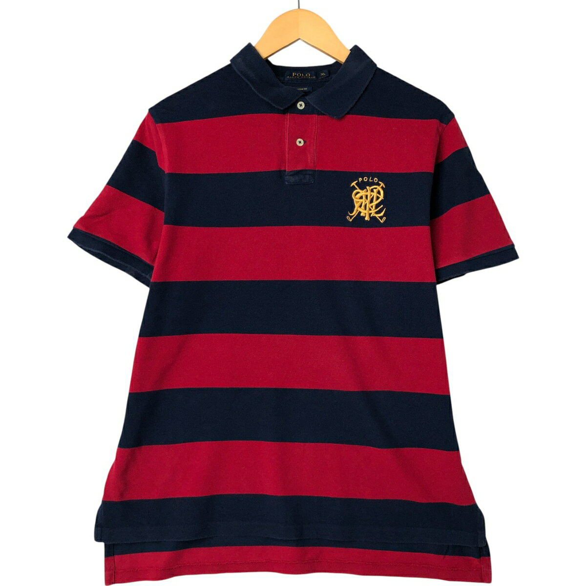 古着 ラルフローレン Ralph Lauren POLO RALPH LAUREN CUSTOM FIT 半袖 ポロシャツ メンズXL相当 /eaa534023 【中古】 【250426】 【NL2503】