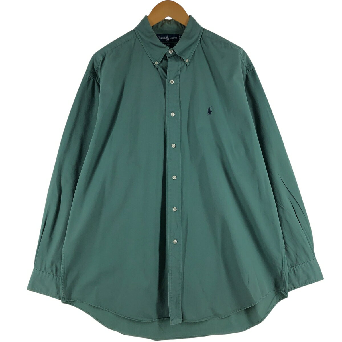 樂天商城 - 古着 ラルフローレン Ralph Lauren BLAKE 長袖 ボタンダウンシャツ メンズL相当 /eaa534365 【中古】 【250404】 【SS2603_10】