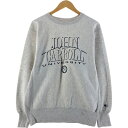 古着 90'S チャンピオン Champion REVERSE WEAVE リバースウィーブ 刺繍タグ カレッジスウェットシャツ トレーナー USA製 メンズL相当 ヴィンテージ /eaa534420 【中古】 【250419】(4)
