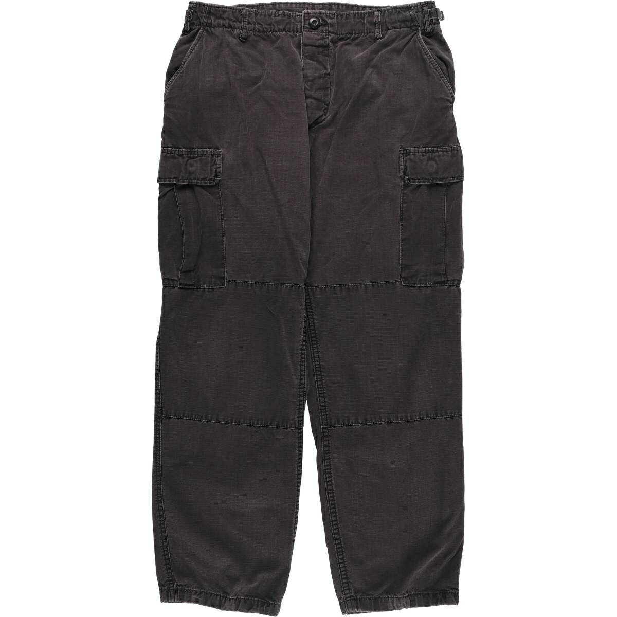 Cargo Pants - 古着 民間品 ミリタリー カーゴパンツ ホンジュラス製 メンズM相当 /eaa534476 【中古】 【250405】 【SS2603_50】 ブラック系 春夏秋冬