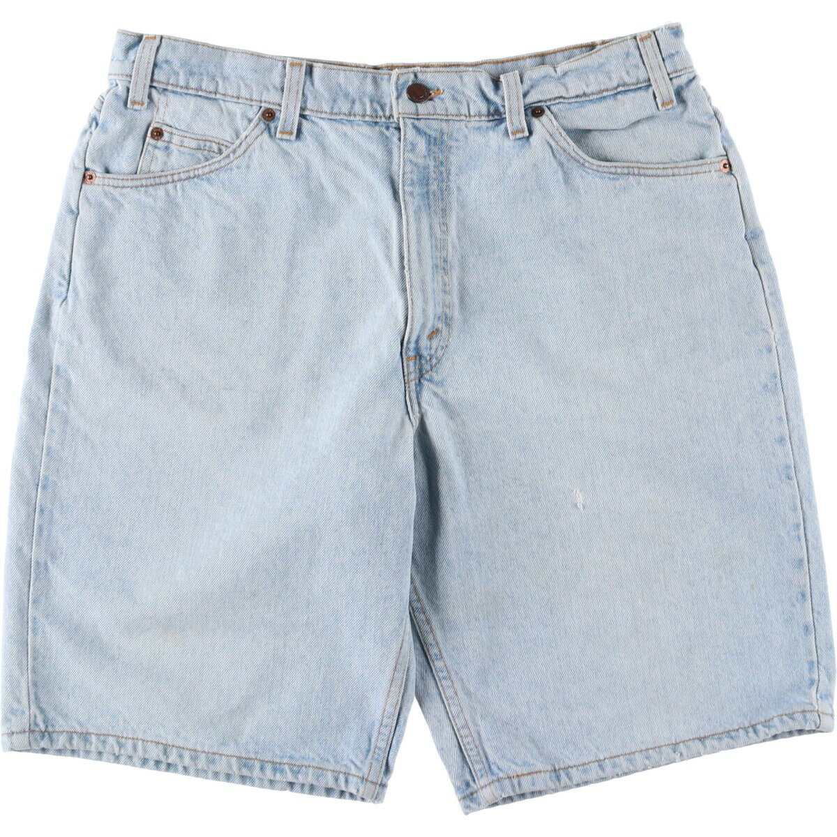 古着 90'S リーバイス Levi's 550 RELAXED FIT オレンジタブ デニムショーツ ハーフパンツ メンズw34相当 ヴィンテージ /eaa534602 【中古】 【250413】 【SS2509_30】