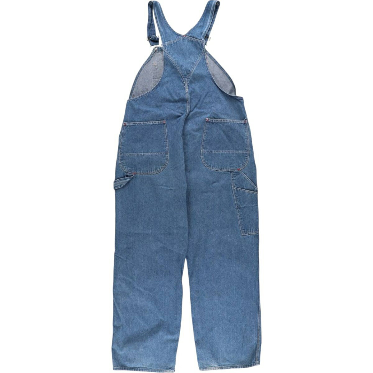 古着 ビッグサイズ 80~90'S ディッキーズ Dickies デニムオーバーオール メンズw40相当 ヴィンテージ /eaa534611 【中古】 【250411】