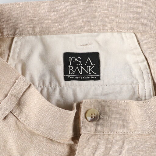 古着 ジョスエーバンク JOS.A.BANK ツータック リネンショーツ ショートパンツ メンズw36相当 /eaa534676 【中古】 【250411】 【SS2509_10】