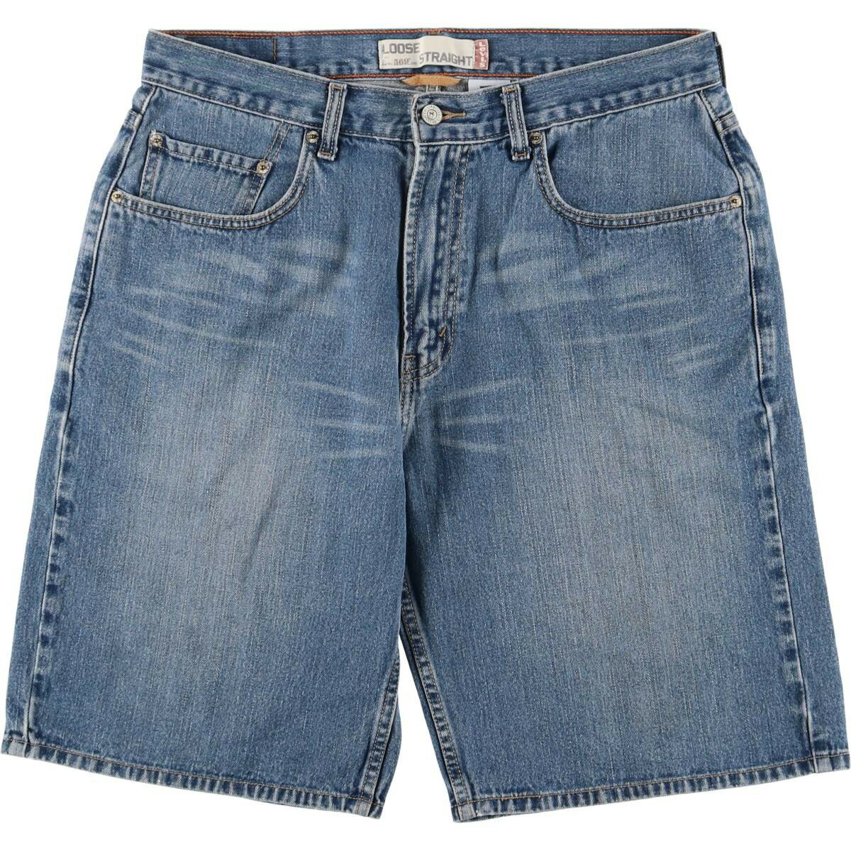 古着 リーバイス Levi's 569 LOOSE STRAIGHT デニムショーツ ハーフパンツ メンズw34相当 /eaa535014 【中古】 【250405】 【SS2509_30】