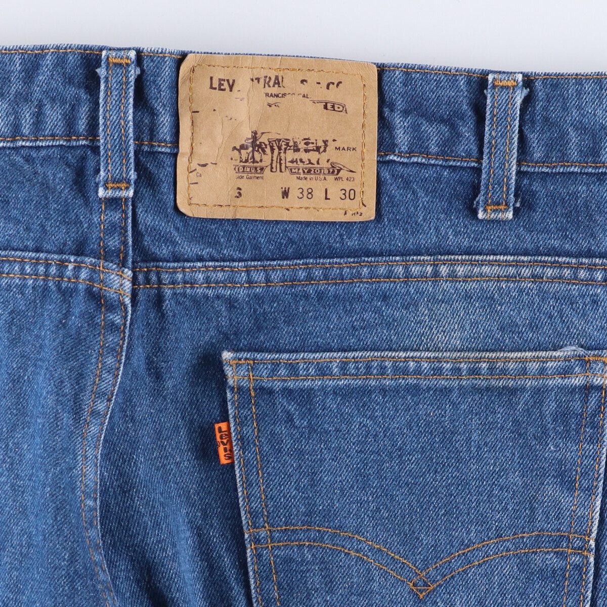 古着 90'S リーバイス Levi's 40506-0202 オレンジタブ テーパードデニムパンツ USA製 メンズw36相当 ヴィンテージ /eaa535080 【中古】 【250401】