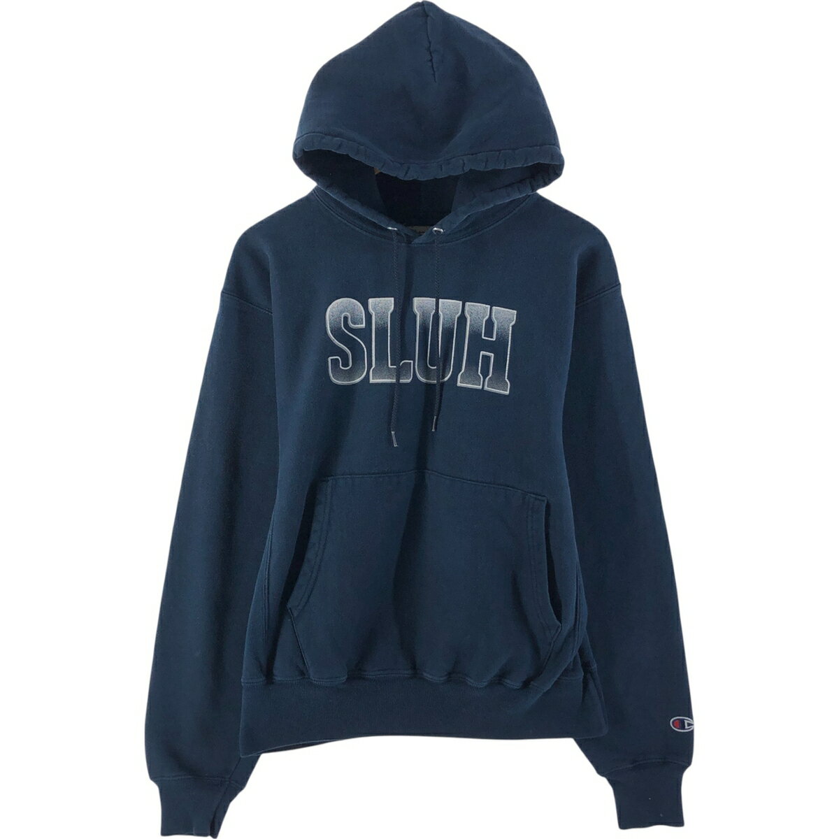 樂天商城 - 古着 チャンピオン Champion PREMIUM REVERSE WEAVE プレミアムリバースウィーブ カレッジ スウェットプルオーバーパーカー メンズM相当 /eaa535152 【中古】 【250404】 【SS2603_30】