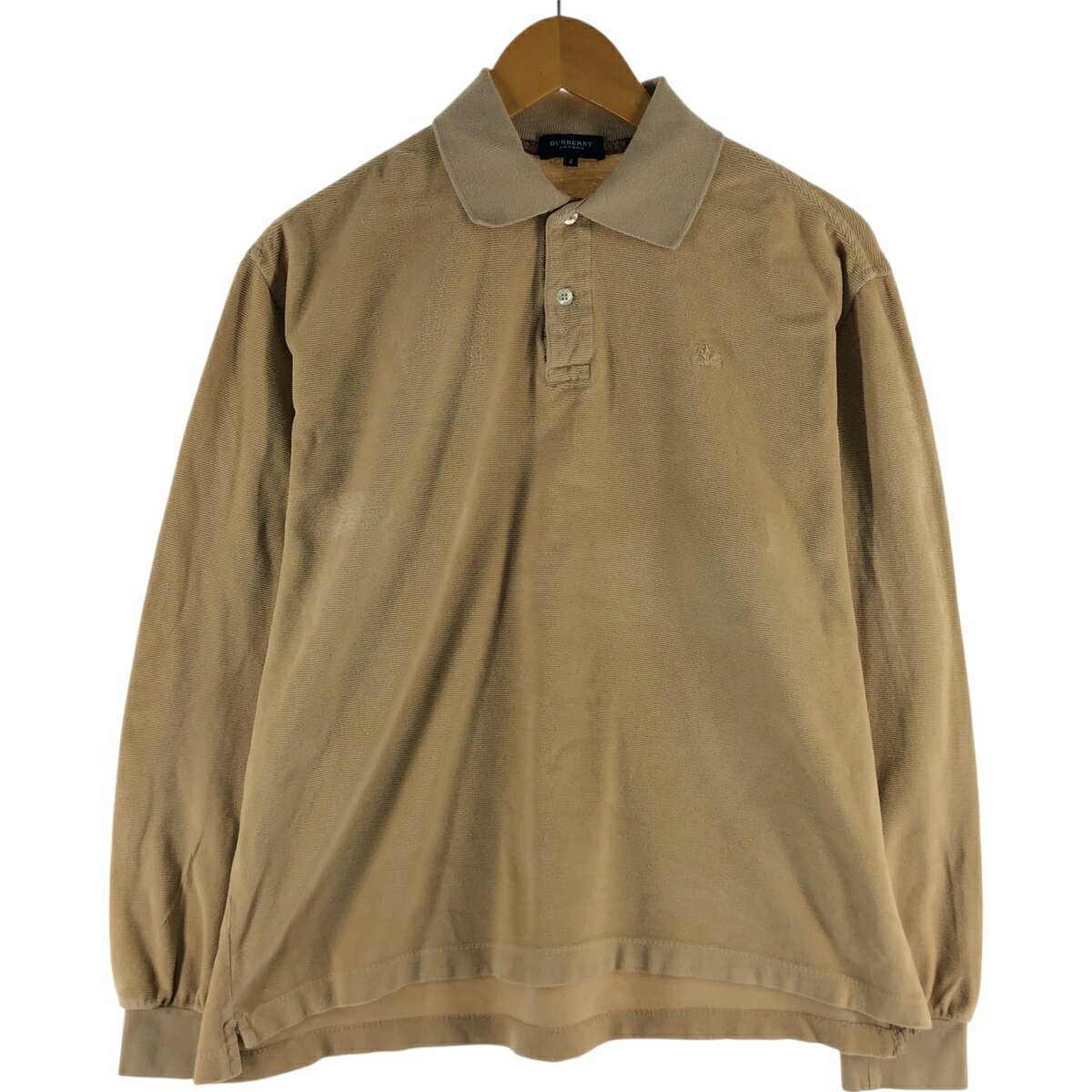 楽天市場】ポロシャツ 長袖 メンズ（ブランドバーバリー