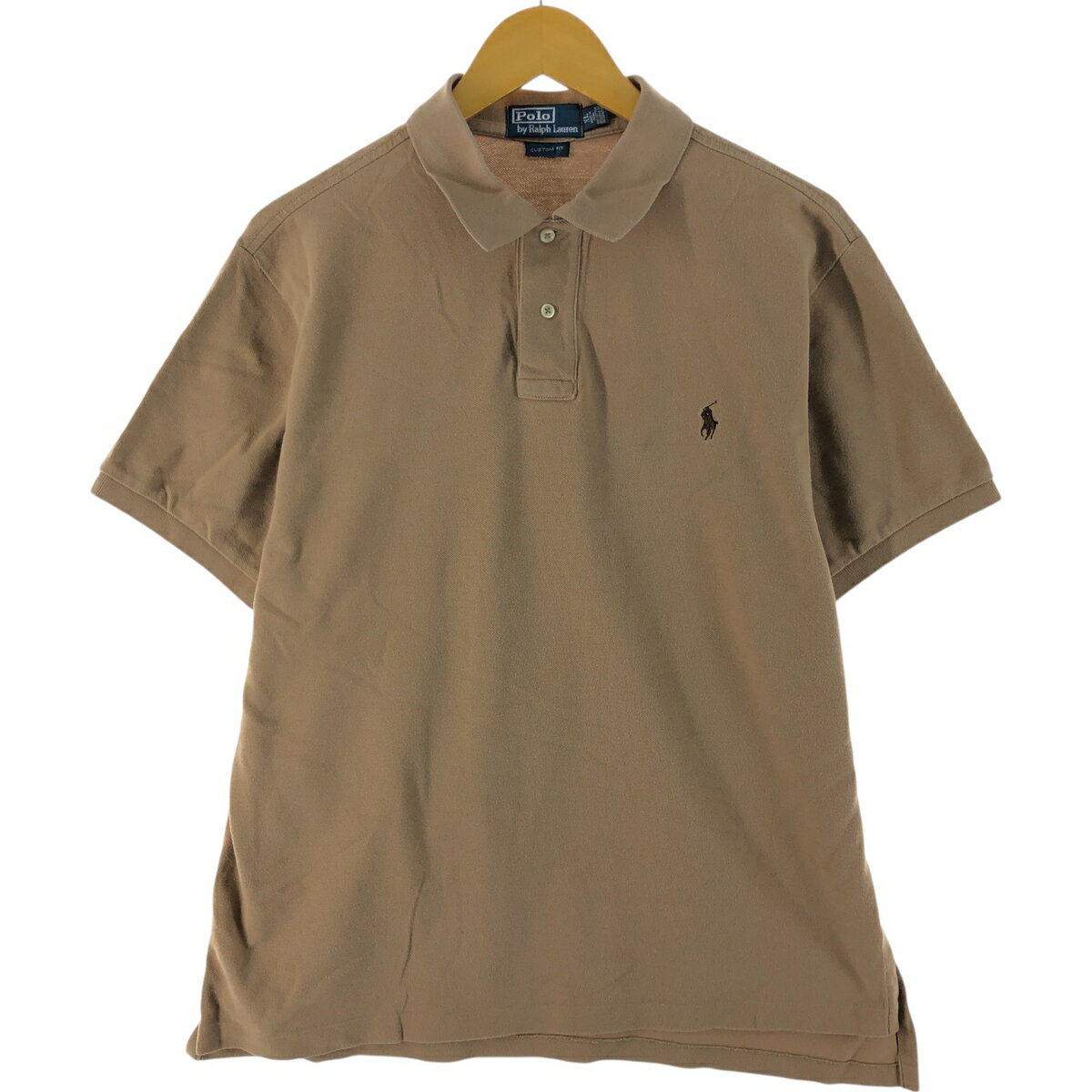 古着 ラルフローレン Ralph Lauren POLO by Ralph Lauren CUSTOM FIT 半袖 ポロシャツ メンズXL相当 /eaa535383 【中古】 【250406】