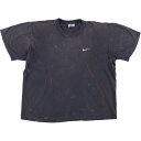 古着 90'S ナイキ NIKE ペイント ワンポイントロゴTシャツ USA製 メンズL相当 ヴィンテージ /eaa535415 【中古】 【250405】