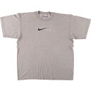 古着 90~00'S ナイキ NIKE ワンポイントロゴTシャツ USA製 メンズL相当 ヴィンテージ /eaa535495 【中古】 【250407】