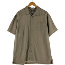 古着 コロンビア Columbia チェック柄 半袖 オープンカラー シャツ メンズL相当 /eaa535558 【中古】 【250407】