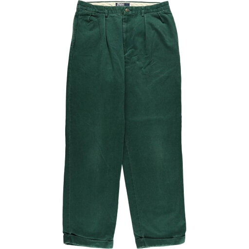 古着 ラルフローレン Ralph Lauren POLO by Ralph Lauren ツータック コットン スラックスパンツ メンズw32相当 /eaa535759 【中古】 【250406】 古着 ラルフローレン Ralph Lauren POLO by Ralph Lauren ツータック コットン スラックスパンツ メンズw32相当 /eaa535759 【中古】 【250406】