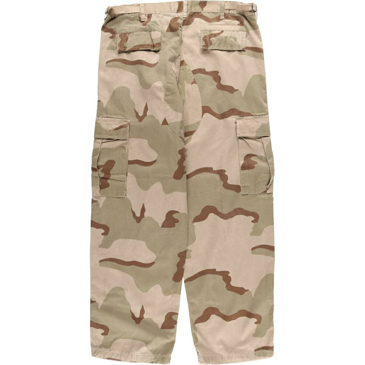 古着 民間品 PARKLANDS CANADA 迷彩柄 3C デザートカモ ミリタリー カーゴパンツ LARGE REGULAR メンズL相当 /eaa535984 【中古】 【250413】