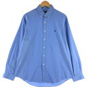 古着 ラルフローレン Ralph Lauren 長袖 ボタンダウンシャツ メンズL相当 /eaa536241 【中古】 【250414】(4)